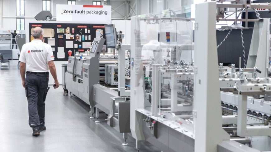 BOBST AMÉLIORE LA GAMME DE PLIEUSES-COLLEUSES LA PLUS COMPLÈTE SUR LE MARCHÉ DES CARTONS PLIABLES